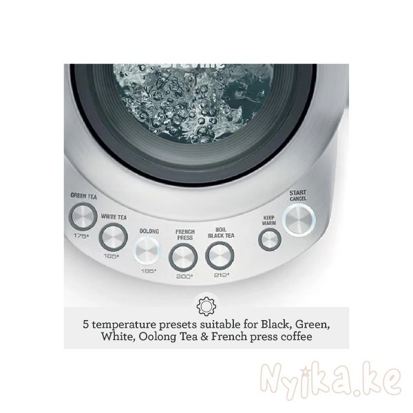 Breville the IQ Kettle, BKE820XL, Brushed Stainless Steel