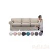 Comfortly Cover for Ektorp 3 Seat Sofa - Cashmere Blends Spill Proof Fabric