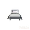 NNEDSZ Neo Bed Frame Fabric - Grey Single