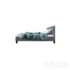 NNEDSZ Neo Bed Frame Fabric - Grey Single