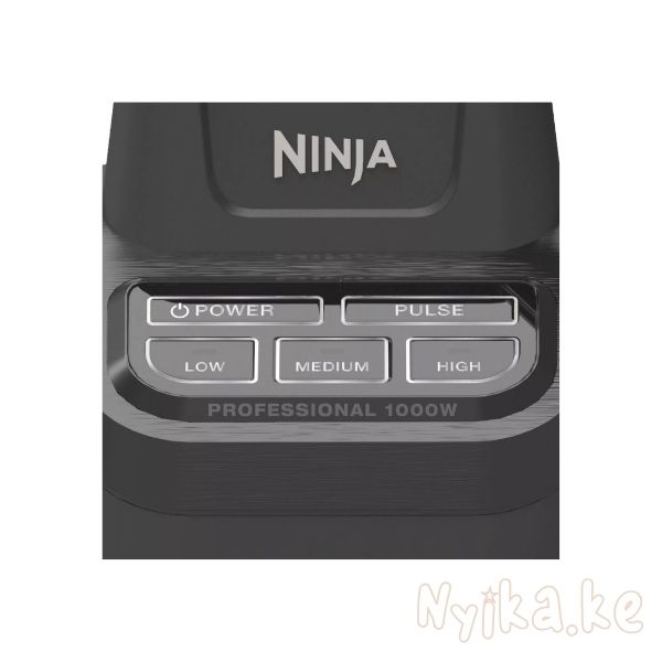 Ninja BL710WMC Professional Blender 1000-watt, 2.1L Blending Pitcher, Black
