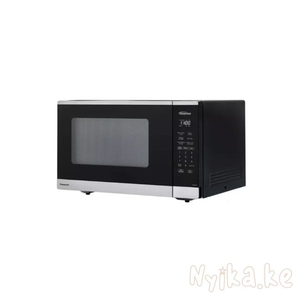 Panasonic 1.3 cu.ft. Countertop Microwave Oven in Stainless Steel