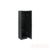Prepac Elite 16 Narrow Cabinet in Black