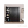 Prepac Elite 16 Narrow Cabinet in Black