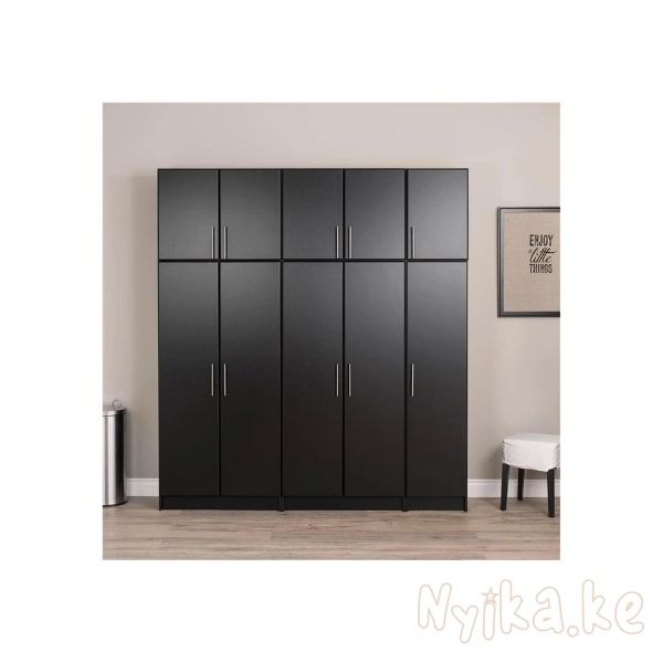 Prepac Elite 16 Narrow Cabinet in Black