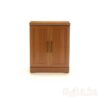 Sauder Homeplus Southwestern Wood Base Storage Cabinet in Sienna Oak Finish
