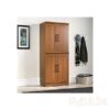 Sauder Homeplus Southwestern Wood Base Storage Cabinet in Sienna Oak Finish