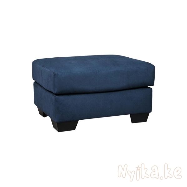 Signature Design by Ashley Darcy Ottoman in Blue
